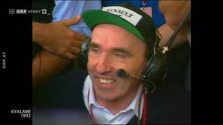 F1 1992 Grand Prix Kyalami  Highlights [upl. by Henden]