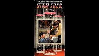 OpeningClosing to Star Trek Amok Time 1985 VHS [upl. by Horacio603]