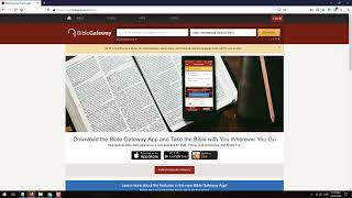 Bible Gateway  Bible in Audio amp Text Format  Read Bible  Listen Bible [upl. by Acirderf13]