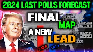 Record Surge with Two Days to Go 2024 Election Final Polls Data Prediction Harris vs Trump [upl. by Felton106]