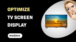 How to Optimize Your Insignia TV Screen Display [upl. by Ocirema544]