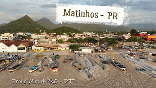 MATINHOS PR  Colônia de pescadores  Drone mini 4 PRO  DJI [upl. by Clemence]