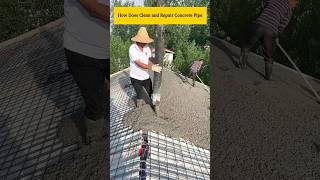 How Does Clean and Repair Concrete Pipe promonster [upl. by Athalla608]