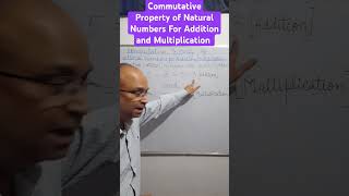 COMMUTATIVE PROPERTY OF NATURAL NUMBERS [upl. by Derraj]