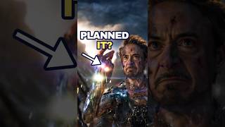 Iron Man’s Planned Sacrifice [upl. by Sharlene]