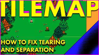 How to fix tilemap tearing and edgesgaps in a 2D Unity Project [upl. by Nhaj]