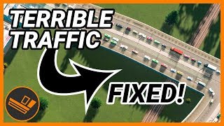 quotFixingquot Some TERRIBLE Traffic from Your Cities  Cities Skylines [upl. by Einaej943]