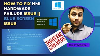 How To Fix NMI Hardware Failure issue  Fixing NMI Hardware Failure in Windows Server 2016 [upl. by Grae]