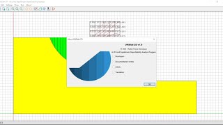 Progres program stabilitas lereng menggubakan python 2 lereng geoslope wxpython wxwidgets [upl. by Jozef]