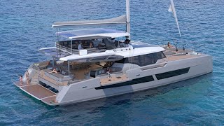 Fountaine Pajot 80 Catamaran 2023  The Biggest Catamaran Fountaine Pajot Ever Made [upl. by Adena]