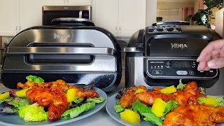 Original Ninja Foodi Grill VS Ninja Foodi Smart Grill XL FIRECRACKER Chicken Tenders Recipe [upl. by Mcgean117]