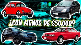 Los 5 Autos Mas Economicos Que Puedes Adqurir [upl. by Molly]