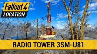 Guide To Radio tower 3SMU81 in Fallout 4 [upl. by Eniledam150]