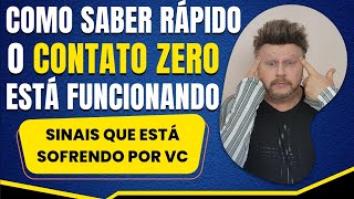 CHÁ DE SUMIÇO só funciona assim  sinais que o CONTATO ZERO está funcionando [upl. by Shandee]