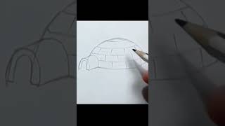 Igloo drawing [upl. by Venola]