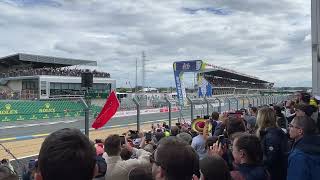 2024 24h of Le Mans Race Start [upl. by Ilzel]