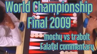 Backgammon World Championship 2009 Final  with Falafel commentary [upl. by Kared]