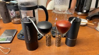 Comandante C40 MK4 vs SAI The Millwright Hand Coffee Grinder [upl. by Nelleeus146]