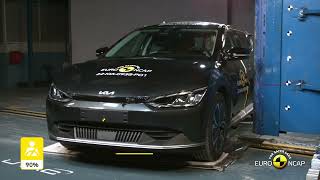 Euro NCAP Crash amp Safety Tests of Kia EV6 2022 [upl. by Harriot]