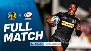 Exeter Chiefs v Saracens  FULL MATCH  Thumping Win  Gallagher Premiership 202324 [upl. by Skyla]