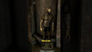 Skyrim Why Do Mannequins Move 😨skyrim gaming rpg shorts [upl. by Kartis113]