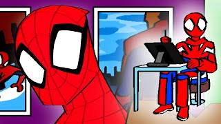 WORKING ON MY SPIDERMAN SHOWFORTNITEPETERS WEB [upl. by Arsuy]