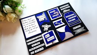 DIY Teachers Day Greeting Card  Teachers Day Special  Greeting Card for Teacher  Tutorial [upl. by Klos]