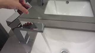 Delta Faucet Single Hole Bathroom Faucet 567LFPP Review [upl. by Retrop233]