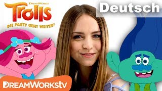 TROLLS DIE PARTY GEHT WEITER quot​Perfekte Haarmoniequot von ​Annika Sofie DreamWorksTVDeutsch [upl. by Akimehs]