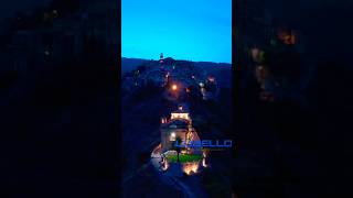 Badolato by night calabria italy borghiitaliani drone travel viralvideo video viralshorts [upl. by Nerrag986]