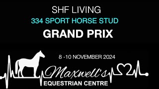 SHF Living  334 Sport Horse Stud Cup Saturday 9 November 2024 [upl. by Porte909]