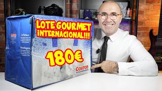 LOTE GOURMET INTERNACIONAL del COSTCO 180 € BESTIAL [upl. by Aisatsanna583]