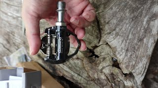 Shimano PDES600 SPD Pedals 1Minute Review [upl. by Atikin]