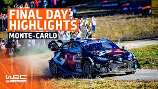 Final Day Highlights  WRC Rallye MonteCarlo 2024 [upl. by Bina19]