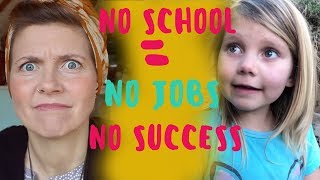 IM LAZY amp NEGLECTFUL  THE TRUTH ABOUT UNSCHOOLING [upl. by Calan]