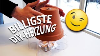 Wenn die Heizung streikt Das ist die billigste DIYHeizung [upl. by Eelrac163]