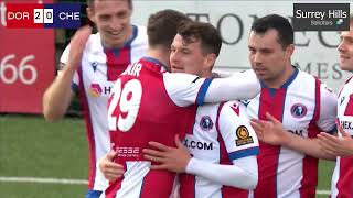 Goal Cam  Wanderers stun Chesterfield 41 at Meadowbank [upl. by Corrianne]