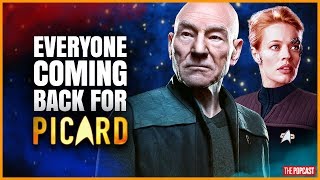 Star Trek Characters revealed Who is coming back for Picard [upl. by Abshier968]