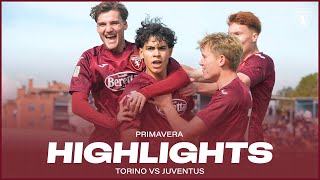 TORINOJUVENTUS 10  HIGHLIGHTS  PRIMAVERA [upl. by Kassel7]