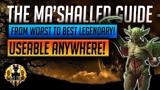 RAID Shadow Legends  THE MaShalled GUIDE From worst Legendary in the game to the best INSANE [upl. by Hymie]