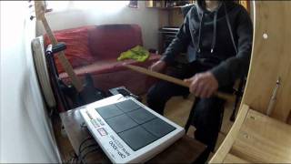 Sixta drum pad  DP1000 Millenium [upl. by Enitsenrae]