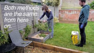 How to set up a pallet collar raised bed [upl. by Katherin]