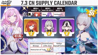 What Should You Pull Honkai Supply Calendar v73 [upl. by Schreibman]