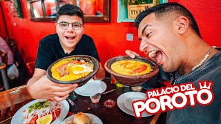 PROBANDO LOS MEJORES POROTOS EN EL PALACIO DEL POROTO CON RIENDAS 😱 [upl. by Jagir425]