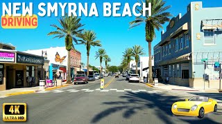 New Smyrna Beach Florida  Driving Throuhg New Smyrna Beach [upl. by Atiuqnahs]