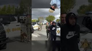 When Dogs Attack police cops dog dodgecity2a copchase comedy youtubeshorts tasergun [upl. by Flight367]