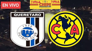 QUERÉTARO FEMENIL VS AMÉRICA FEMENIL EN VIVO Jornada 4 Liga MX AP 2024 [upl. by Frohne]