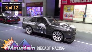 The Dark Art of Diecast Racing KotM4 38 Custom Car Race [upl. by Thay]