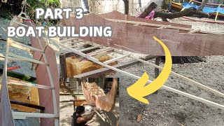 PART 3  BUILDING A BOAT USING MARINE PLYWOOD  COUPLING THE RISINGS  HANDS ON DIY OFFICIAL [upl. by Calica]