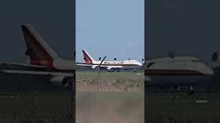 Kalitta Air 747400 Takeoff Queensland [upl. by Ytitsahc]